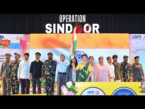 A Tribute Through Art: Skit Performance on Operation Sindoor.