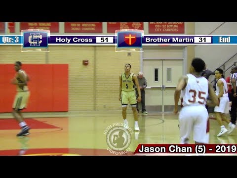 Holy Cross vs. Brother Martin (Highlights) - Aaron Ursin puts up 20 & 10, Jason Chan 16, 7 & 6