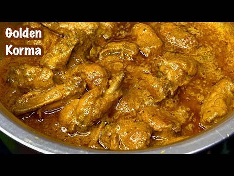 💛GOLDEN CHICKEN KORMA - The Most Famous & Viral Korma Of JAIPUR  💛