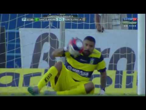 Santo André 2x2 Ponte Preta Campeonato Paulista 2017