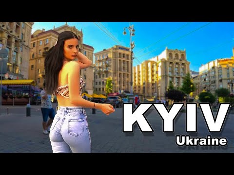 Kyiv, Ukraine 🇺🇦 - Summer 2024 - 4K-HDR Walking Tour