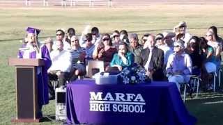 preview picture of video 'Codie Raby's Valedictorian Marfa High School 2013 Speech'