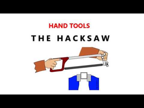 Details on hacksaw