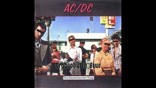 ACDC - CRABSODY IN BLUE Guitar Backing Track with Original Vocals