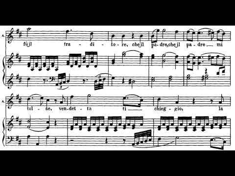 Orsai chi l’onore  (Don Giovanni - W.A. Mozart) Score Animation