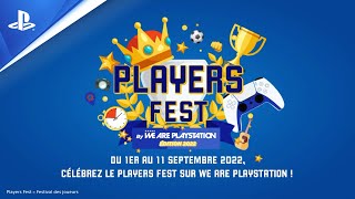 We are PlayStation - Trailer Players Fest du 1er au 11 septembre 2022