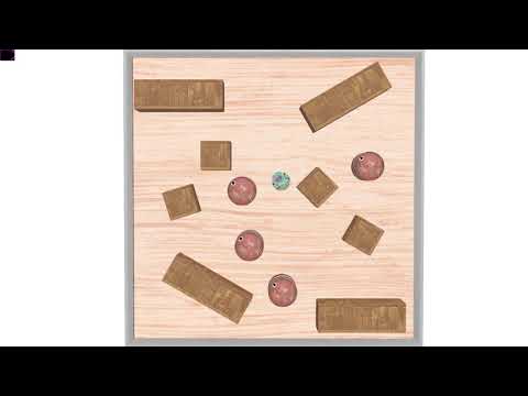 Simulation Demo Webots Series 2 Simple Obstacle Avoidance Algorithm