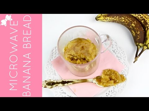 3-Minute Microwave Banana Bread in a Mug // Lindsay Ann Bakes