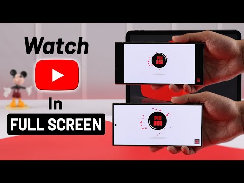 How To - Change YouTube Full Screen Settings!