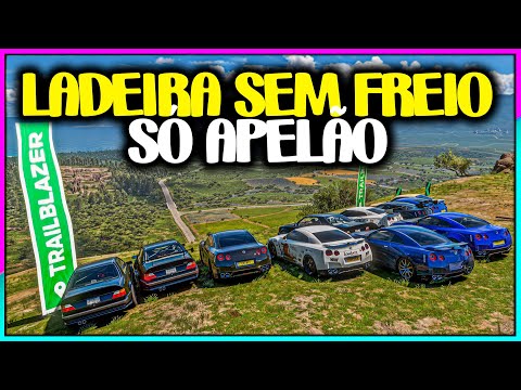 NO BRAKES HILL WITH THE APPEALS - GT-R VS MERCEDES - FORZA HORIZON 5