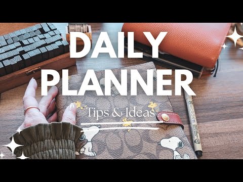 Getting Started With A Hailey Lujan Inspired Daily Planner
