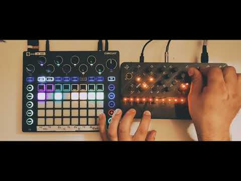 Novation Circuit meets Modal Skulpt (LIVE ARP/SEQ Improvisation 92 BPM)