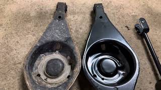 Lincoln MKS rear control/trailing arm replacement