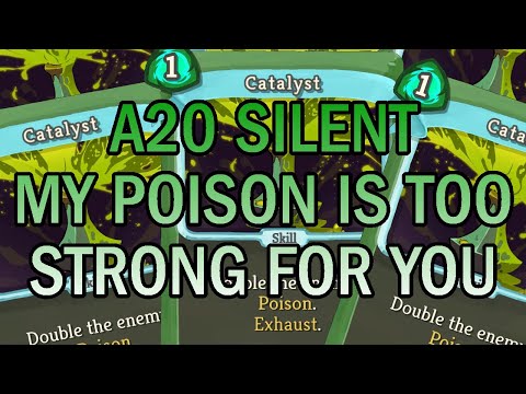 THE POISON CLASSIC! | Ascension 20 Silent Run | Slay the Spire