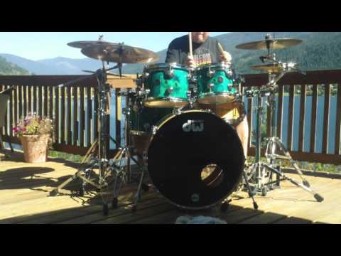 Justin Nelson - DW Collectors Series Drums 10/12/14/22 - Spider Pine Exotic - Dunnett 14x6.5