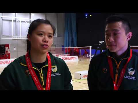 BADMINTON: Li Lian Yang & Phone Pyae Naing win mixed doubles crown