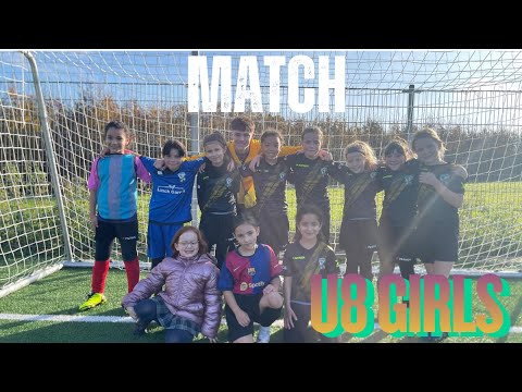 amical U8 girls contre U8B Enghiennois