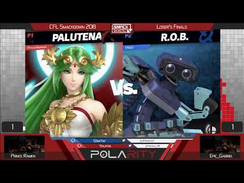 CFL Smackdown 208 Ultimate - Prince Ramen (Palutena) vs Epic_Gabriel (ROB) - Losers Finals