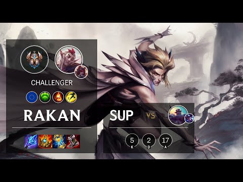 Rakan Support vs Braum - EUW Challenger Patch 11.7