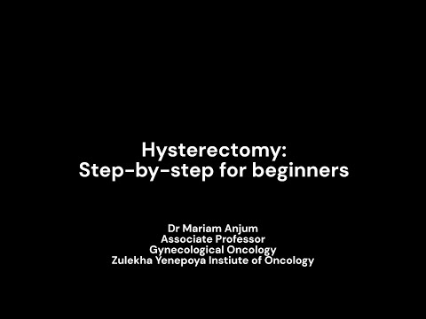 Robotic Hysterectomy — Step-by-Step Guide for Beginners