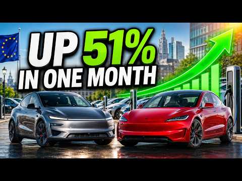 Europe's EV sales explode 51% — even with Tesla down 36%!
