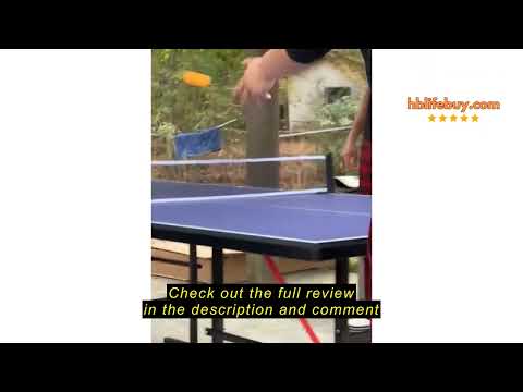Review Generic Professional Table Tennis Table, Foldable Ping Pong Game Set for Indoor, 8FT 9FT Sing