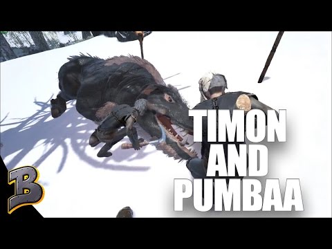 We Tamed Pumba! Daeodon Tame! Ark Survival Evolved PvP -The Island- Ep 4