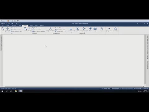 i2 Analyst's Notebook - Maximize Chart Space