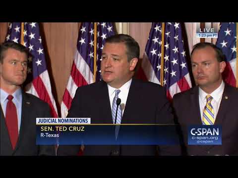 Sen. Cruz with Senate Judiciary Colleagues in Support of Religious Liberty