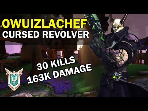 30 Kills 163K Damage owuizLaChef Androxus Paladins Competitive (Master) CURSED REVOLVER