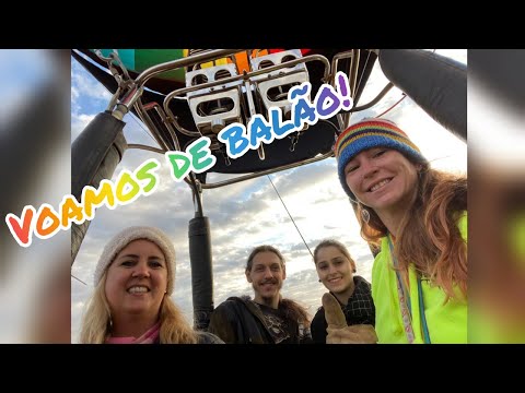 VÔO DE BALÃO no Ninho dos Condores