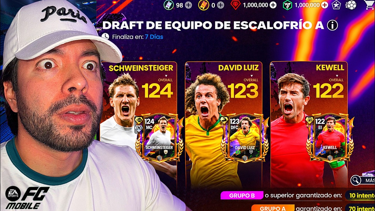 HARRY KANE 129 GRL! MBAPPE  Y SCHWEINSTEIGER LLEGARON!  | FC Mobile LIVE