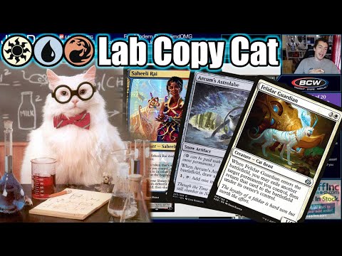 Forget The Snow Cards, Arcum's Astrolabe Is All You Need For Jeskai Saheeli Combo