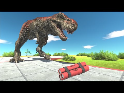 Dynamite traps vs every unit - Animal Revolt Battle Simulator