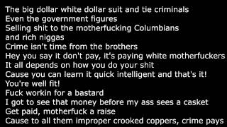 Kool G Rap - Crime Pays (Lyrics)