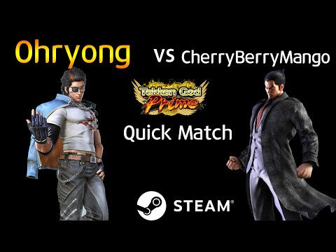 오룡 (Hwoarang) vs 체리베리망고 (Kazuya) (TEKKEN 7 - Ohryong vs CherryBerryMango)