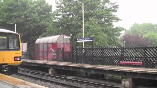 preview picture of video 'Rainy Pontefract Stations (Monkhill & Tanshelf) - 21st June, 2012'