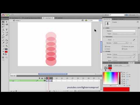 Adobe Flash Basics How to Animate Camera Moves in your Cartoon