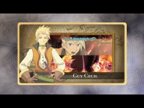 Tales of the Abyss - N3DS - GamePlay video: Guy Cecil