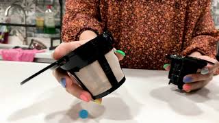 6 En 1 Cafetera+espumador De Leche,cápsula K-cup/café Molido