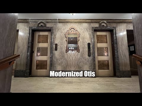 Cool Indicator! Otis Traction Elevators at an Apartment Building in St. Louis, MO