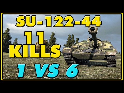 World of Tanks | SU-122-44 - 11 Kills - 5.8K Damage