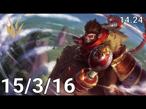 Wukong Jungle vs Sylas - EUW diamond | Patch 14.24