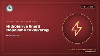 Hidrojen ve Enerji Depolama Teknikerliği Ne İş Yapar? (YÖK Atlas Veril