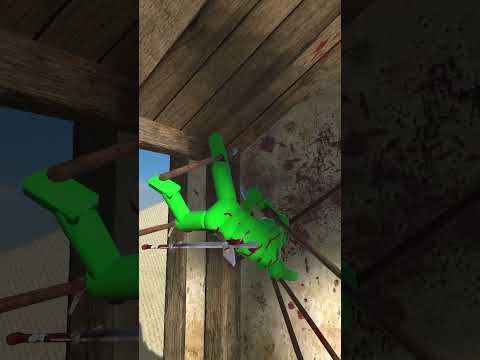 Dynamic Ragdoll Physics Showdown! #overgrowth #shorts