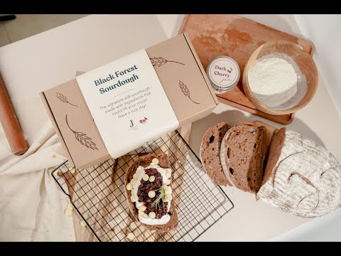 Freshly Baked "Black Forest Sourdough"| Kindness Delivery Service | POH X Josefa bakery