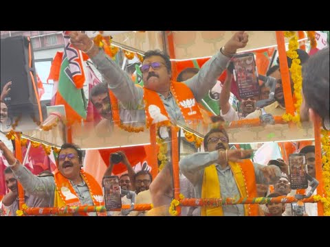 സുരേഷ്ഗോപിയുടെ കിടിലൻ ഡാൻസ്,തൃശൂരിൽ കലാശക്കൊട്ട് | Suresh Gopi Dance at Kottikalasam Thrissur
