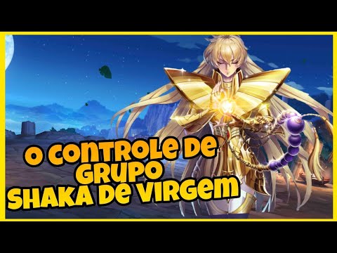 Shaka de Virgem e a Força do Seu Tesouro do Céu - Saint Seiya Awakening
