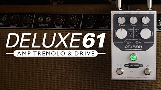 Video thumbnail for Origin Effects  DELUXE61 Amp Tremolo & Drive || Official Product Video by Origin Effects