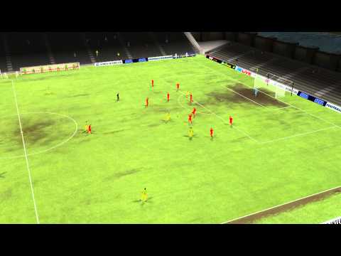 Voorschoten '97 vs Vitesse Delft - Doelpunt Correa 5e minute